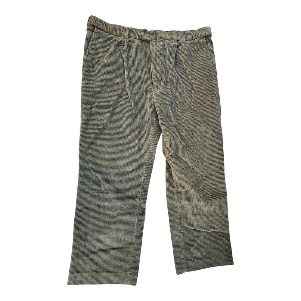 Peter Christian gentlemans outfiters green corduroy cotton pants sz 42 x‎ 27